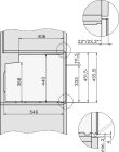 Miele H 7840 BP obsw Kompakt sütő