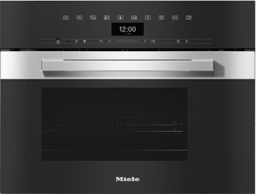 Miele DGM 7440 CleanSteel Gőzpároló mikrohullámú üzemmóddal