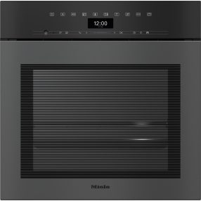   Miele DGC 7465 HCX Pro Obszidiánfekete matt Fogantyú nélküli gőzsütő vezetékes vízcsatlakozással