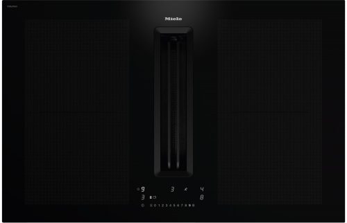 Miele KMDA 7676 FL-A BlackPerfection Indukciós főzőlap, beépített páraelszívóval 