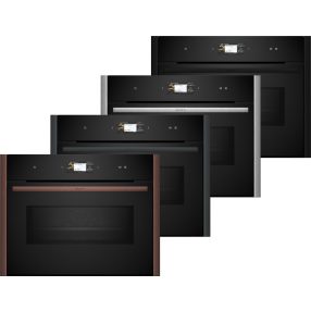   NEFF C29MS3AY0, Beépíthető kompakt sütő mikrohullám funkcióval, Flex Design