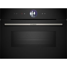   Bosch CMG7761B1, Beépíthető kompakt sütő mikrohullám funkcióval