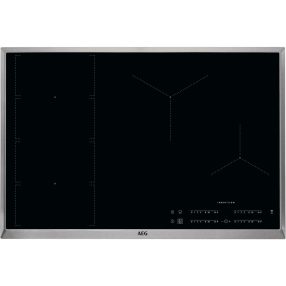   AEG IKE84471XB Beépíthető indukciós főzőlap, Hob2Hood, FlexiBridge funkció, 80 cm - Kifutó termék!