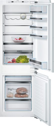 Bosch KIS86SDE0, Beépíthető, alulfagyasztós hűtő-fagyasztó kombináció