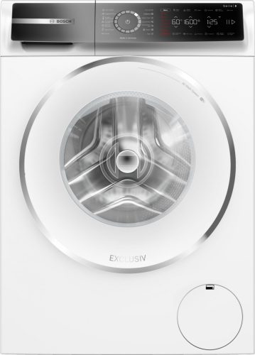 Bosch WGB25690BY, Elöltöltős mosógép, Exlusive kivitel, Home Connect, IronAssist gőzprogram, 10 kg